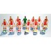 Subbuteo Andrew Table Soccer Ajax 2018-19 Champions League only 12 figures,no bases,no box